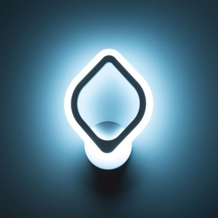 Sconces Citilux "rhombi" CL236B310, 17x24 cm, 1x12W, LED, white color-3