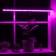 LED phyto -light, 10 watts, 600 mm, IP40, 220 V, multi -pointral, with suction