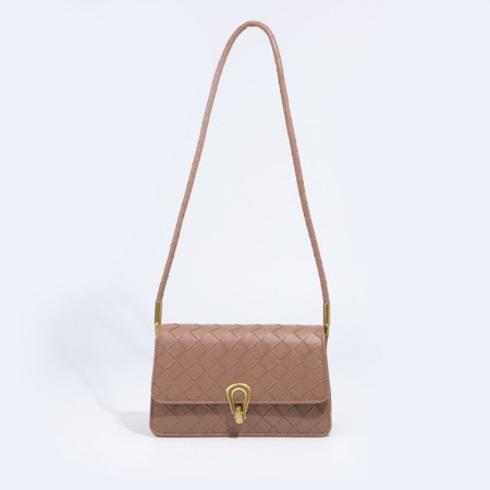 Bag-mixer on the valve, Textura, brown color