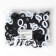 Hair gum "for the sweetest" set, diameter 2 cm, 100 pcs
