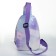 Bag-Snowing Baby over the shoulder, on lightning, lilac color