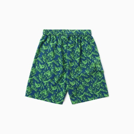 Bathing men's shorts, green color, size 54-2