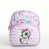 Baby backpack on lightning, lilac-pink color