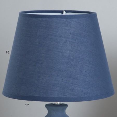 Cornelia table lamp E14 40W Blue 22x22x35cm Risalux-2