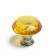 Handle button Cappio, color Gold "Diamond", glass, d = 30 mm