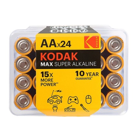 Alkalin battery Kodak Max, AA, LR6-24BOX, 1.5V, boxing, 24 pcs.-1