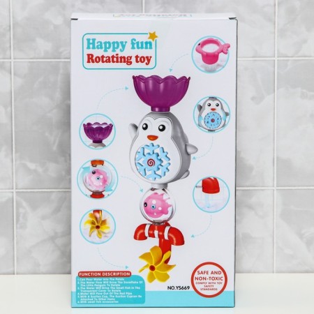 A set of bath toys "Penguin - Mill"-8