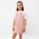 Sarafan jeans kaftan p. 30 (98-104), pink