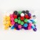 A set of parts for the decor "bombs", 80 pcs., Size 1 pc. - 2 cm, color mix