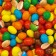 Drage "Trick" Arachis in the confectionery and sugar membrane 1600 g