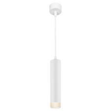 Светильник подвесной PL18 WH/CL MR16 GU10 потолочный цилиндр белый, прозрачный