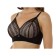 Women's bras of Lengy, size 70c, black color with silver peon