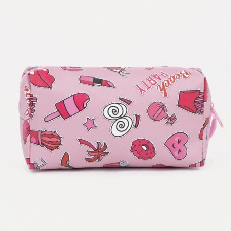 Lightning cosmetic bag, pink color-1