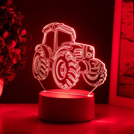 Lamp "Tractor" LED white from the network 9.5x16x17.5 cm Risalux-2