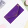 The envelope "for you!" Cutting, embossing, software touch, purple background