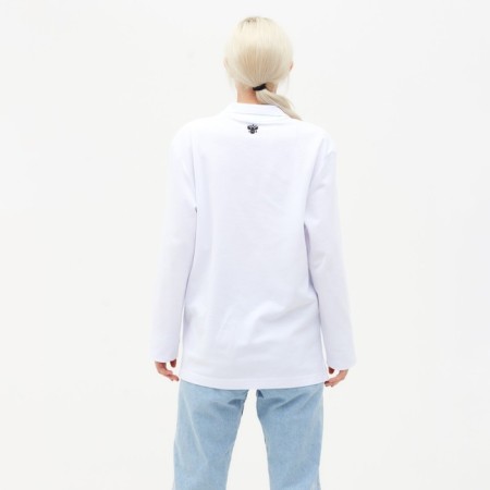 Polo with long sleeve President, size XXL, white color-9