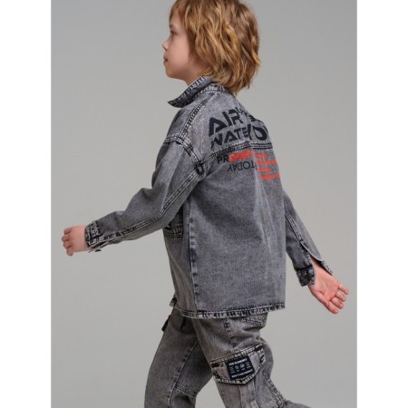 Denim jacket for a boy PlayTode, height 134 cm-3