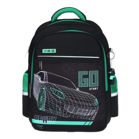 School backpack 38 x 29 x 14.5 cm, Hatber Ergonomic Light, "To start!" NRK_15125-2