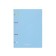 A notebook on rings A5, 80 sheets in the Erichkrause "Pastel", plastic cover, OFSET BOLK, 100%whiteness, mix