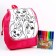 Set Color Barboskina's backpack, bag 28 × 28 × 10 cm, felt -tip pens 12 colors