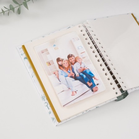 Photo album magnetic 10 sheets "How many years have passed?" 2x16x19 cm-4