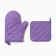 Kitchen "lilac" mittens-output 20x27cm, take 17x17cm 100% p/e