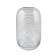 Decorative vase of glass with stroke spraying, 15 × 15 × 27 cm, silver color