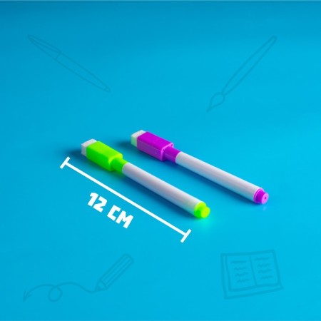Water -based color marker, set 6 pcs., Without a magnet-3