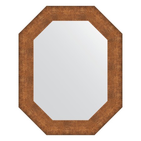Mirror in the baguette frame, copper chain mail 88 mm, 61x76 cm