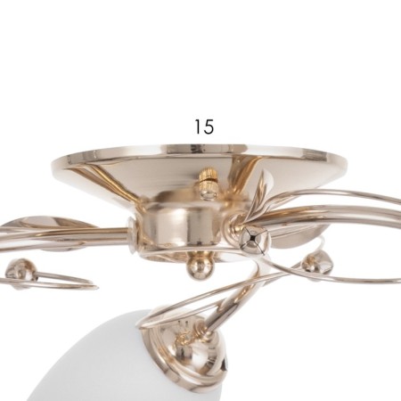 Closure Closure Kero 3x60W E14 gold 56x56x18 cm-7