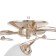 Closure Closure Kero 3x60W E14 gold 56x56x18 cm