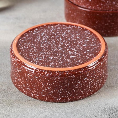 Set for a junction "Brown marble", 3 capacities of 550 ml-2