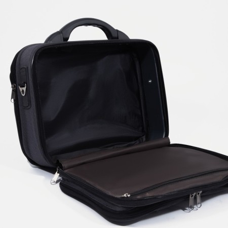Laptop bag, Sacvoyage, gray color-6