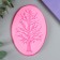 Mold Silicon "Wood without leaves" 8.5x6x0.9 cm