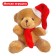 Gift set "Surprise from the bear": cardboard book + toy + puzzle