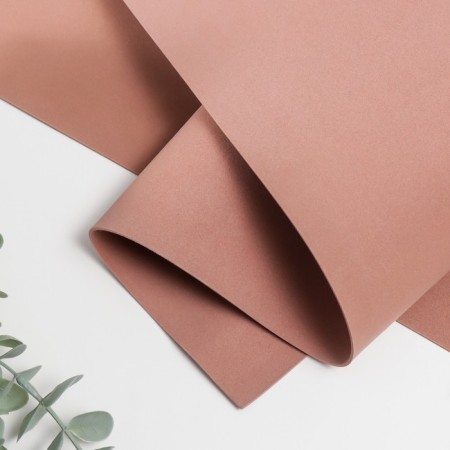 Foamiran Iranian 2 mm (light brown mix/020) 60x70 cm