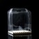 PVC Box for Cake 26 x 26 x 28 cm