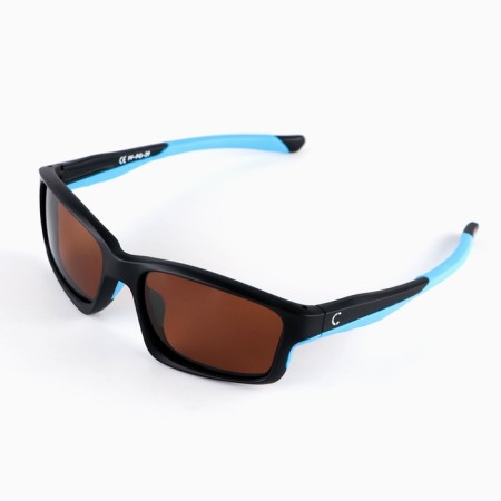 Glasses Polarization Signs of Dew Point in a case, Brown lenses-1