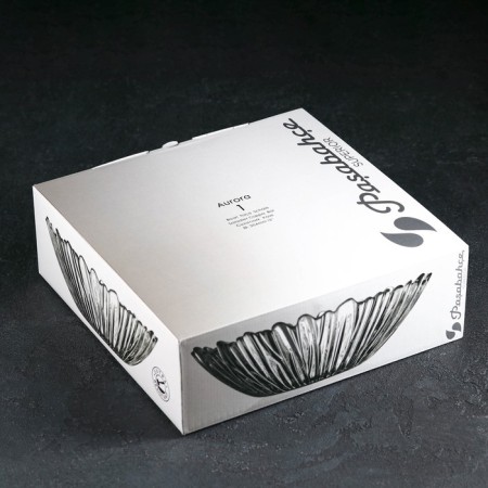 Glass salad aurora, 2.8 l, d = 30.4 cm-3