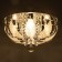 Svetogor chandelier "Grodno" 4x60W E27 LED lighting chrome 40x40cm