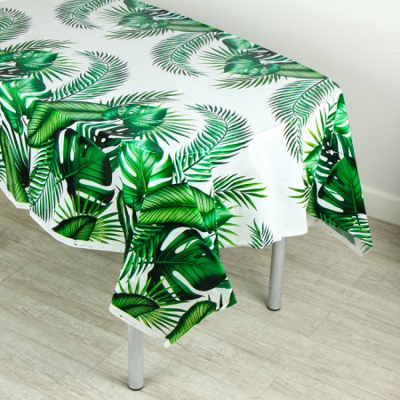 The single tablecloth "leaves" 180x137-1