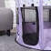 An animal aviary, a tent with a pattern, round, 90 x 55 cm, purple