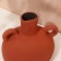 Vase for flowers decorative "Adriatic" Terracotta color 20 x 23 x 12 cm