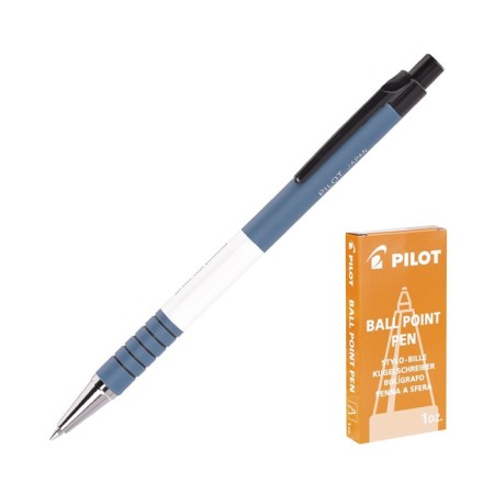 Handle Automatic Pilot Handle, Node 0.7 mm, Blue Blue Oil base, Soft Touch case, Blue Corps