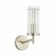 Sconces st. SL1233.101.01. Bitonto. 1x60 W, E14, 10x28 cm, Nickel color