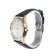 Men's wristwater watch "Bolingdun", D-4 cm, eco-leather strap
