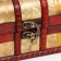 Casket wood chest with a “bindweed handle” gold 8.4x14.5x8.7 cm
