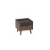 Clot Tumba "Brown", 450x400x440, taxi / marble Nero
