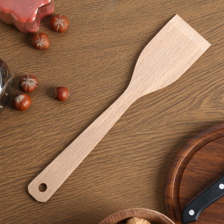Wooden blade, 27 x 5.5 x 0.4cm, beech