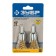 A set of brushes for a bison drill 35225-17-H2_z02, disk, twisted, steel, 0.3 mm, 17 mm, 2 pcs.